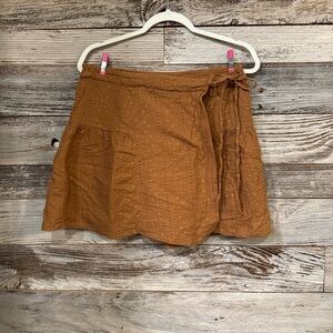 Wishlist Tan Textured Skort